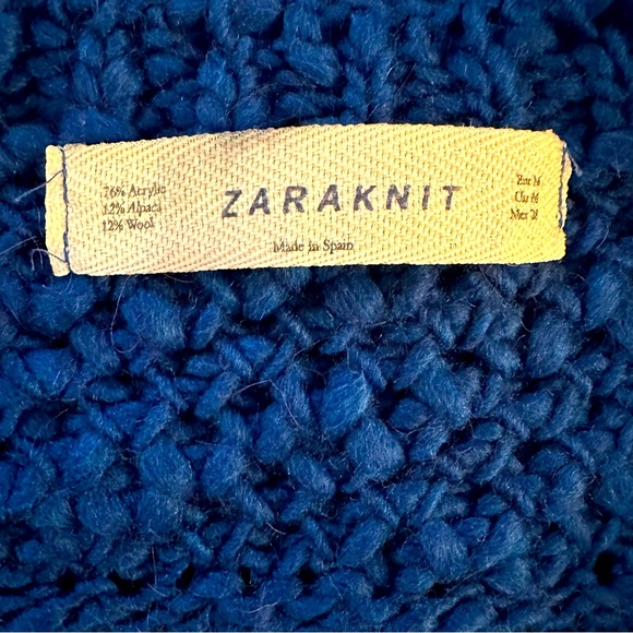 Zara Open Knit Sweater Tunic Dress - Picture 4 of 5